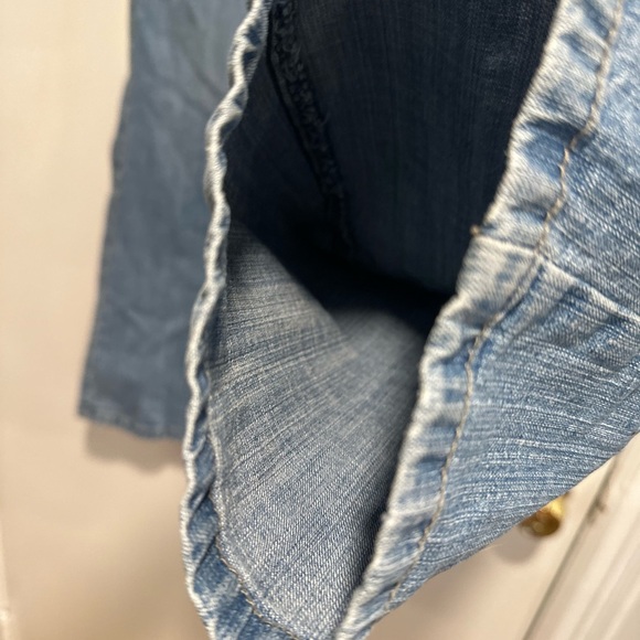 Lee Women Sz:12M Natural Bootcut Y2K Jean Just Below The Waist Denim Stretch - Picture 12 of 14